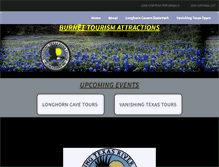 Tablet Screenshot of longhorncaverns.com